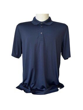 Jack Nichlaus Golf Polo Shirt XL Blue Short Sleeves Activewear Summer